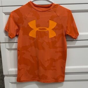Under Armour Vibrant Orange Camo Tee